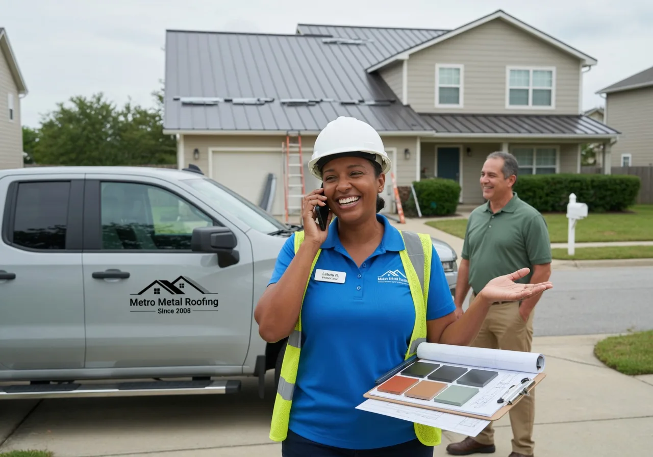 Metal Roof Repair in Freelandville, IN